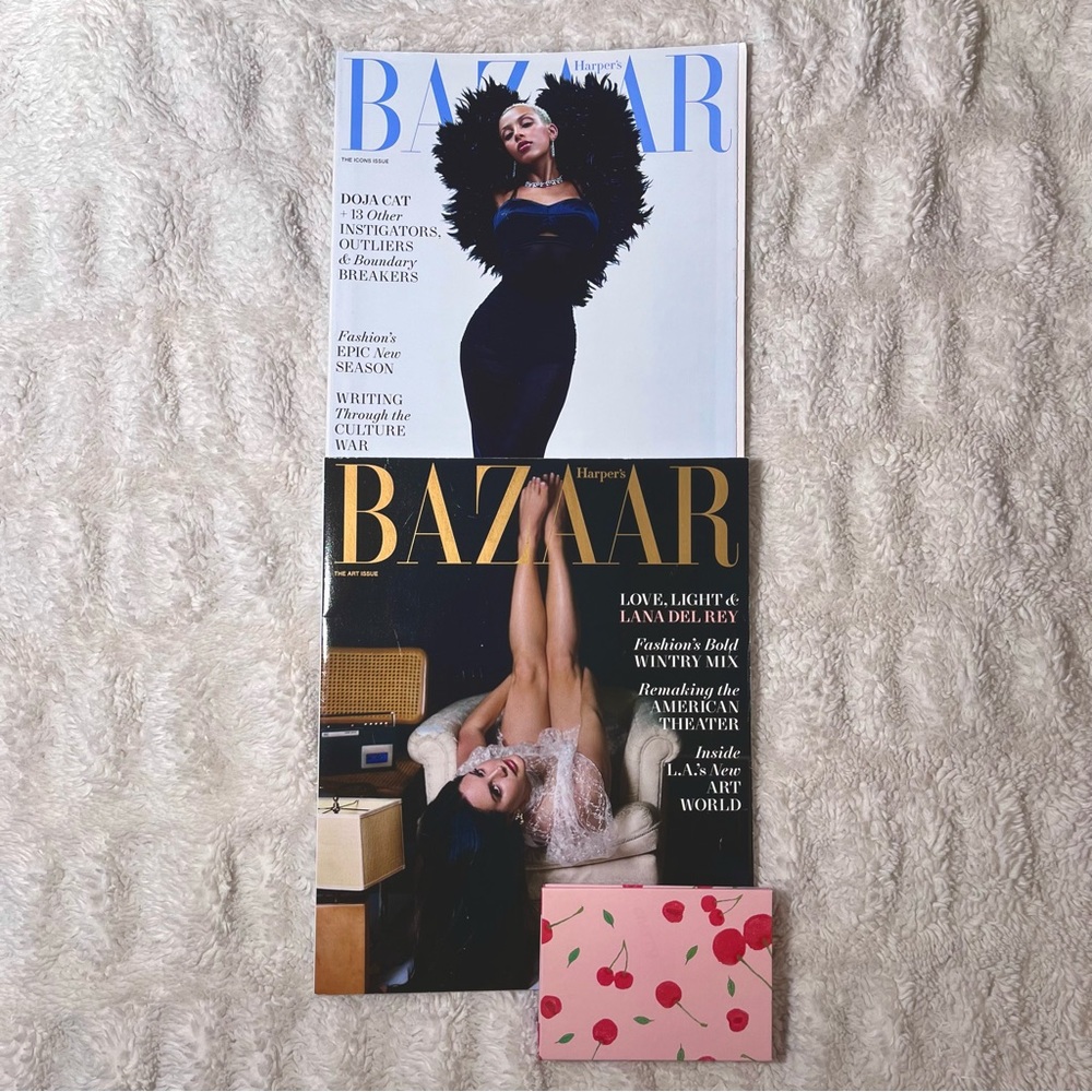 Lana Del Rey and Doja Cat Harper’s Bazaar Magazine Bundle